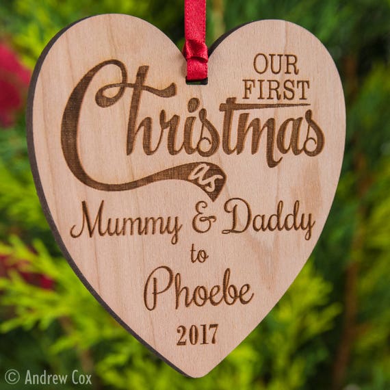 first christmas as mummy and daddy