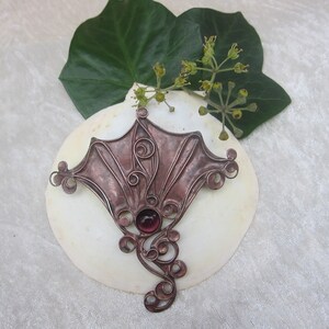 Hair clip &quot;Copper bright&quot;