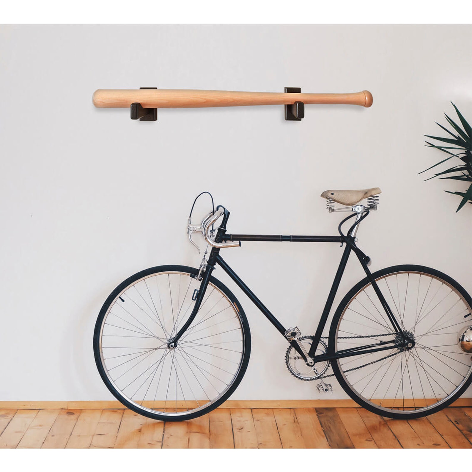 Baseball Softball Bat Rack Wood Felt Liner Wall Mount for Etsy