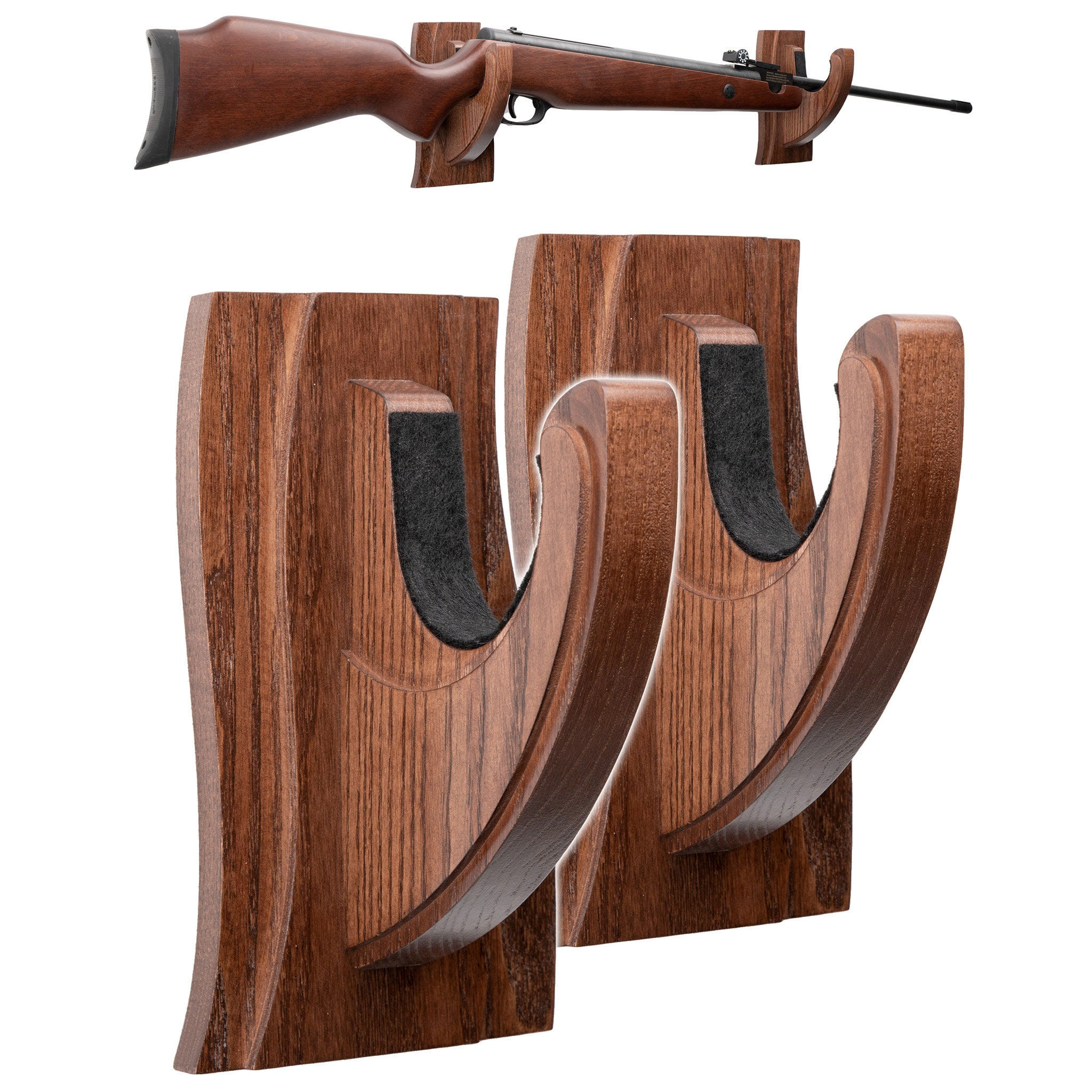 Rifle Holder / Musket Brackets / Rifle Wall Mount Display / Gun