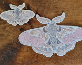 Pastel Moth Aufnäher