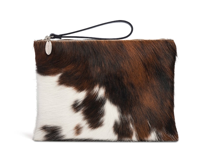 Cowhide Clutch Hair on Hide Clutch Cowhide Bag Made in Etsy