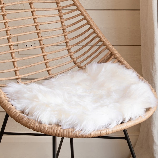 Sheepskin Chair Pad Etsy