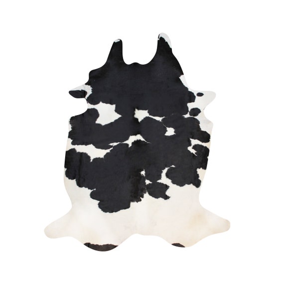 Black And White Cowhide Rug Cowhide Rugs Premium Cowhide Etsy