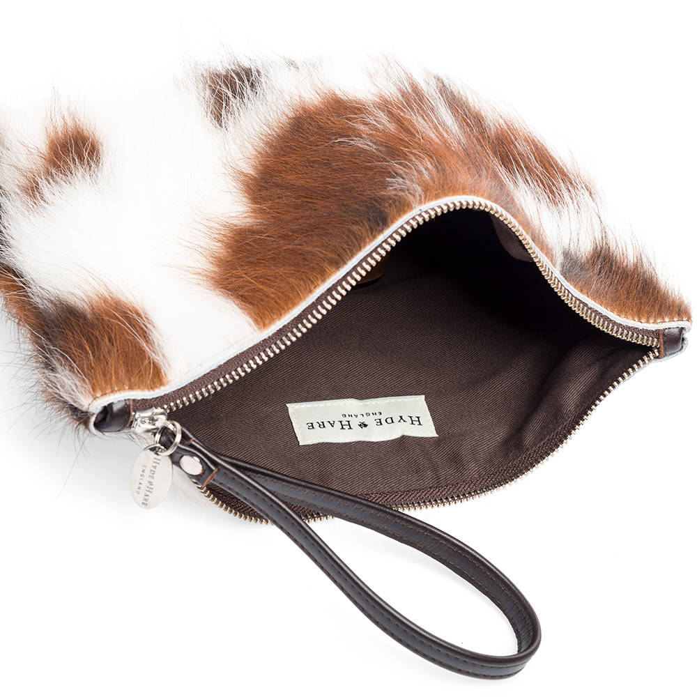 Cowhide Clutch Hair on Hide Clutch Cowhide Bag Made in Etsy
