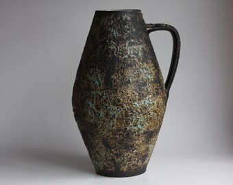 Turquoise Floor Vase Etsy