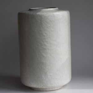 Mid Century Modern 1960s German Pottery RUSCHA Keramik large cylinder vase
