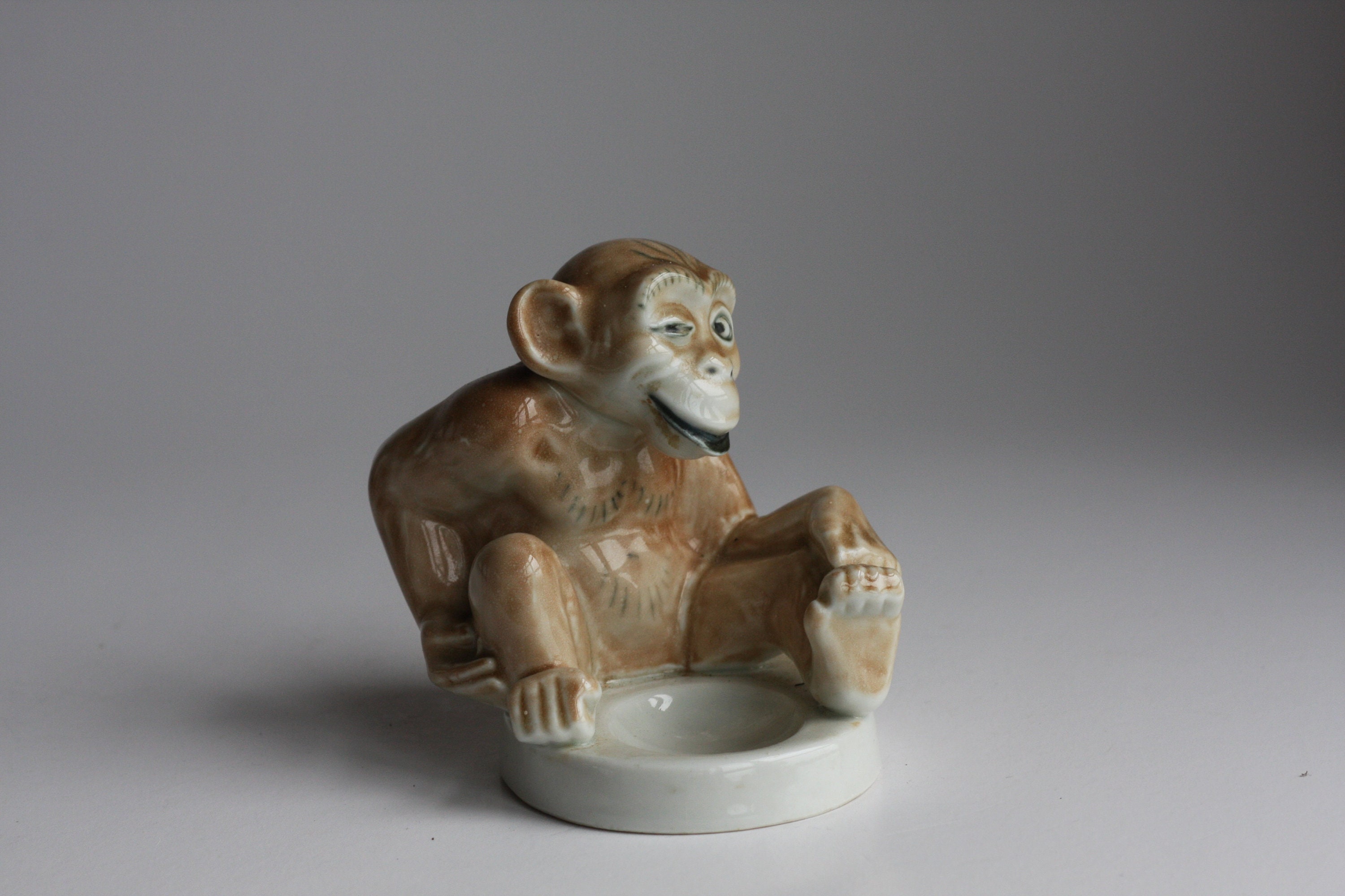マイセン　猿　2個セット Meissen porcelain monkey - Etsy 日本