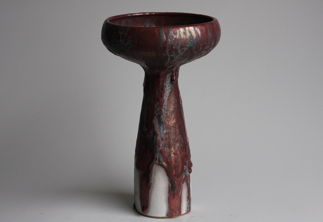 モダニズム花器 OTTO Keramikの花瓶、モダニズムデザイン、1960年代半ばのドイツ陶器