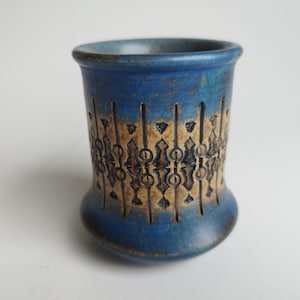 Swedish ALINGSAS Keramik stoneware vase, Ulla Winblad, vintage 1960s Scandinavian Pottery