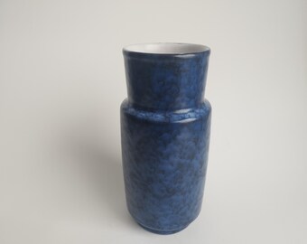 陶器の花瓶 青色と茶色のグラデーション ガラス花瓶（ブルー×レッドグラデーション） - つちかべ花店