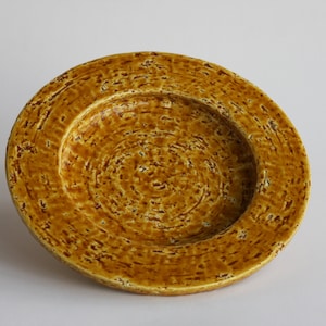 Mid-Century Modern GUNNAR NYLUND für RÖRSTRAND Schamotte Schale / Platte skandinavische Keramik
