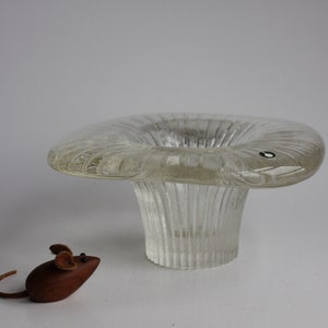 Vintage 1960s Pukeberg Sweden Modernist Vase Mushroom design