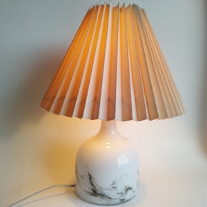 Holmegaard Michael Bang table lamp, Vintage 1970s Danish modernist design