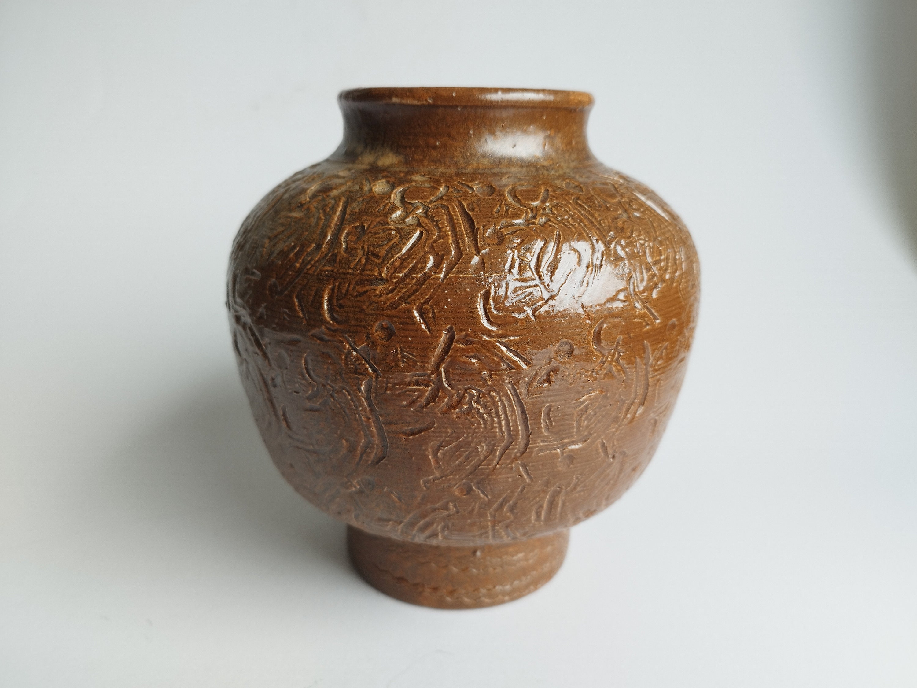 Scandinavian Modern Stoneware vase by Gunnar Nylund