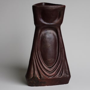 Antique Swedish Jugendstil Hoganas KH Karl Host, 1910s Jugend vase