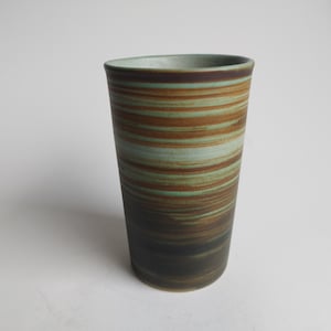 Andersson & Johansson, Hoganas Keramik Stoneware Vase, Scandinavian Pottery, Mid century 1960s Höganäs vase
