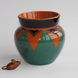 Antique Art Nouveau CHRISTIAN NEUREUTHER for WAECHTERSBACH Keramik Vase