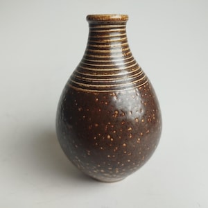 Wim MÜHLENDYCK (1905-1986) stoneware vase, Westerwald Keramik, Mid Century 1970s German pottery