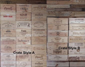 Wine Crates from Various Wineries Wine Boxes