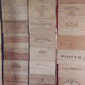 Wine Crates from Various Wineries Wine Boxes
