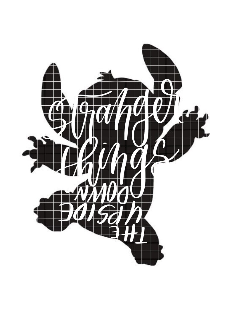 Download Free Stitch Stranger Things Svg Etsy SVG DXF Cut File