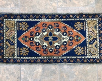 Jahrgang Oushak Teppich Tur Matte Teppich Teppiche Und Etsy