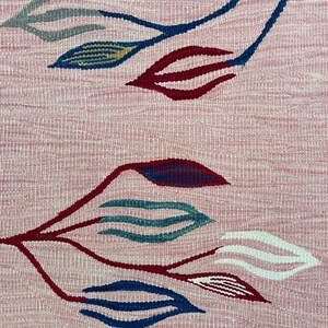 Vintage Rug, Small Rug, Handmade Pastel Door Mat Rug, Wool Kilim Bath Mat Rug, Turkish Carpet, Rug Kilim, Decorative Kilim Rug, 16x3 ft image 7