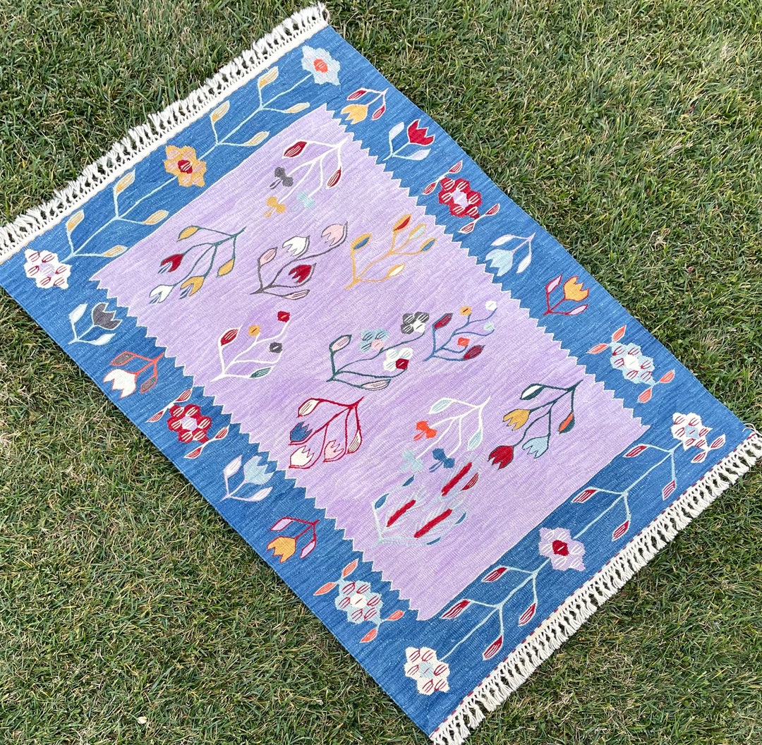 Antique Oriental Rugs for Sale Wool Kilim Rug Hand Woven Etsy