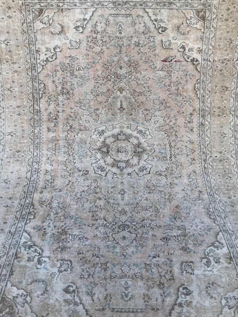 Vintage Large Rug, Big Area Rug, Oversize Turkish Rug, Oushak Rug, Rugs ...