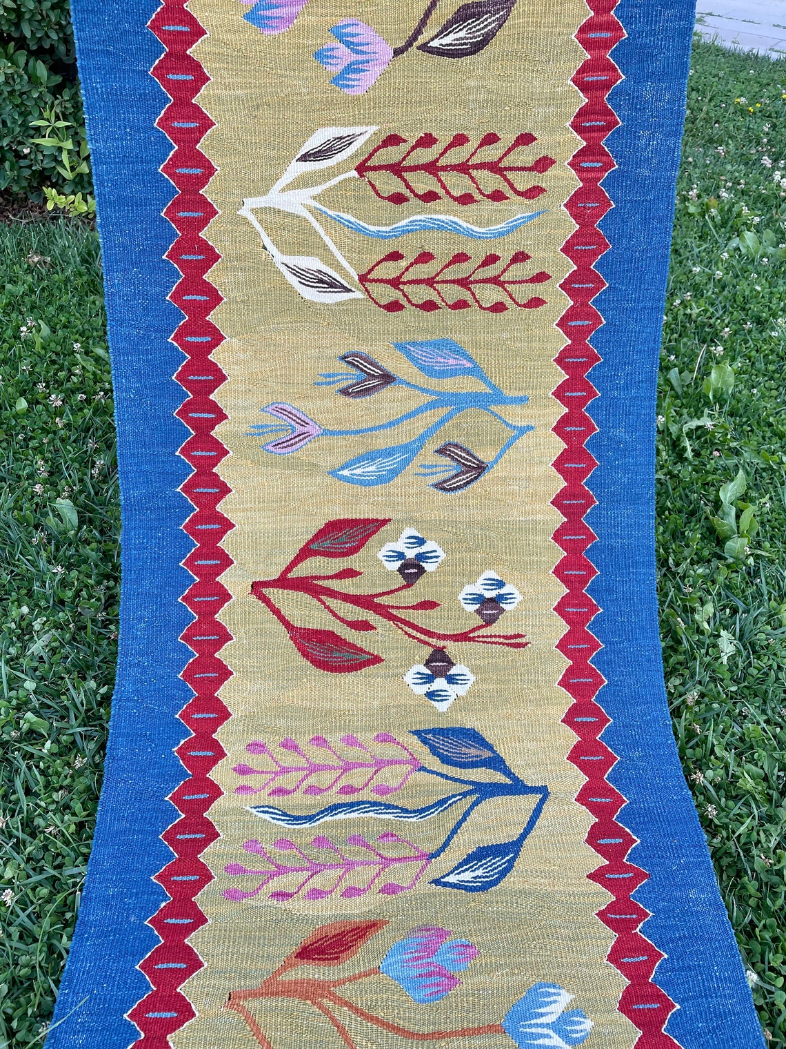 Boho Runner Bohemian Runner Hallway Runner Decorative Etsy