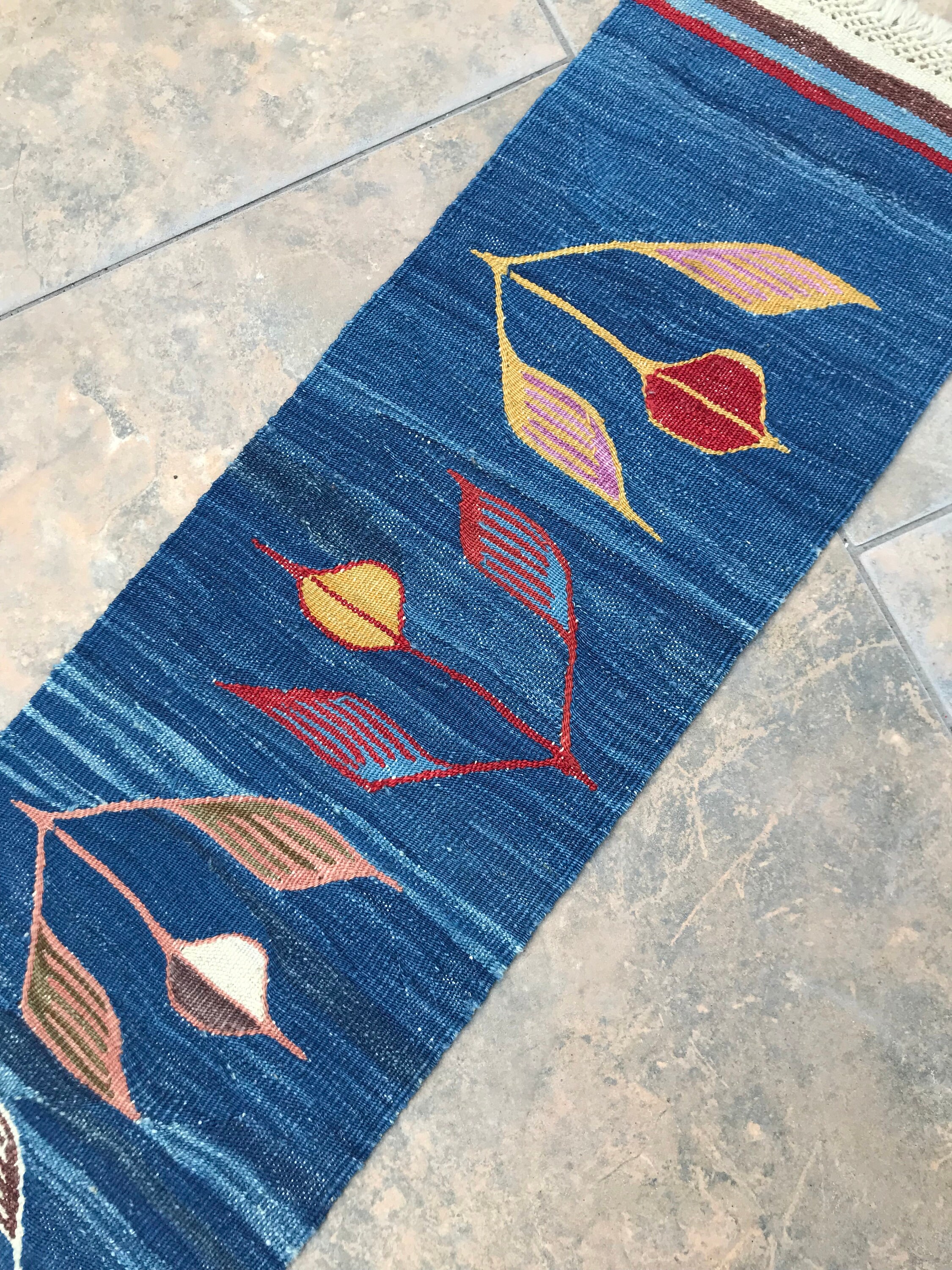 Table Runner Rug Modern Rustic Home Decor Farmhouse Runner Etsy