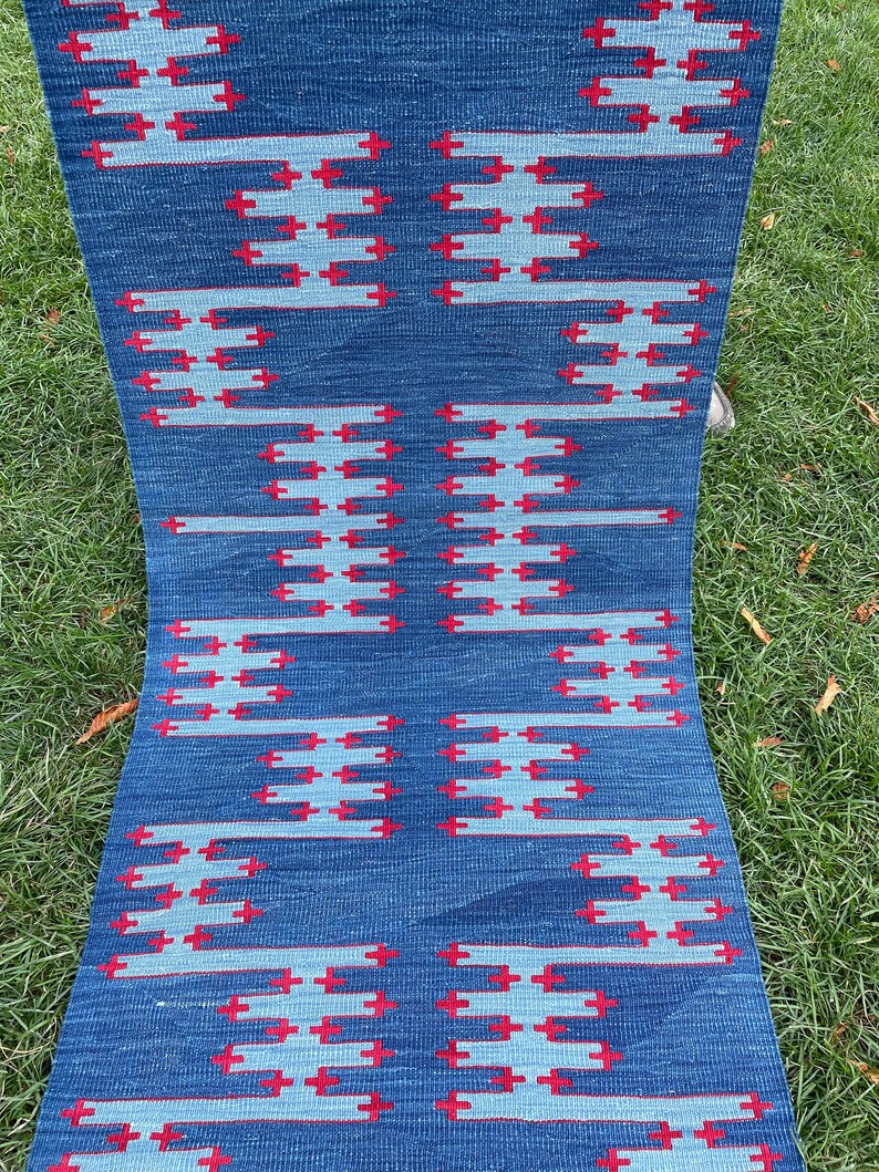 Vintage Rug, Rug Runner, Kilim Runner, Turkish Runner, Oushak Rug Runner, Vintage Runner Rug, Rug Runner Kilim, Runners, 2'1”x6’5” ft image 7