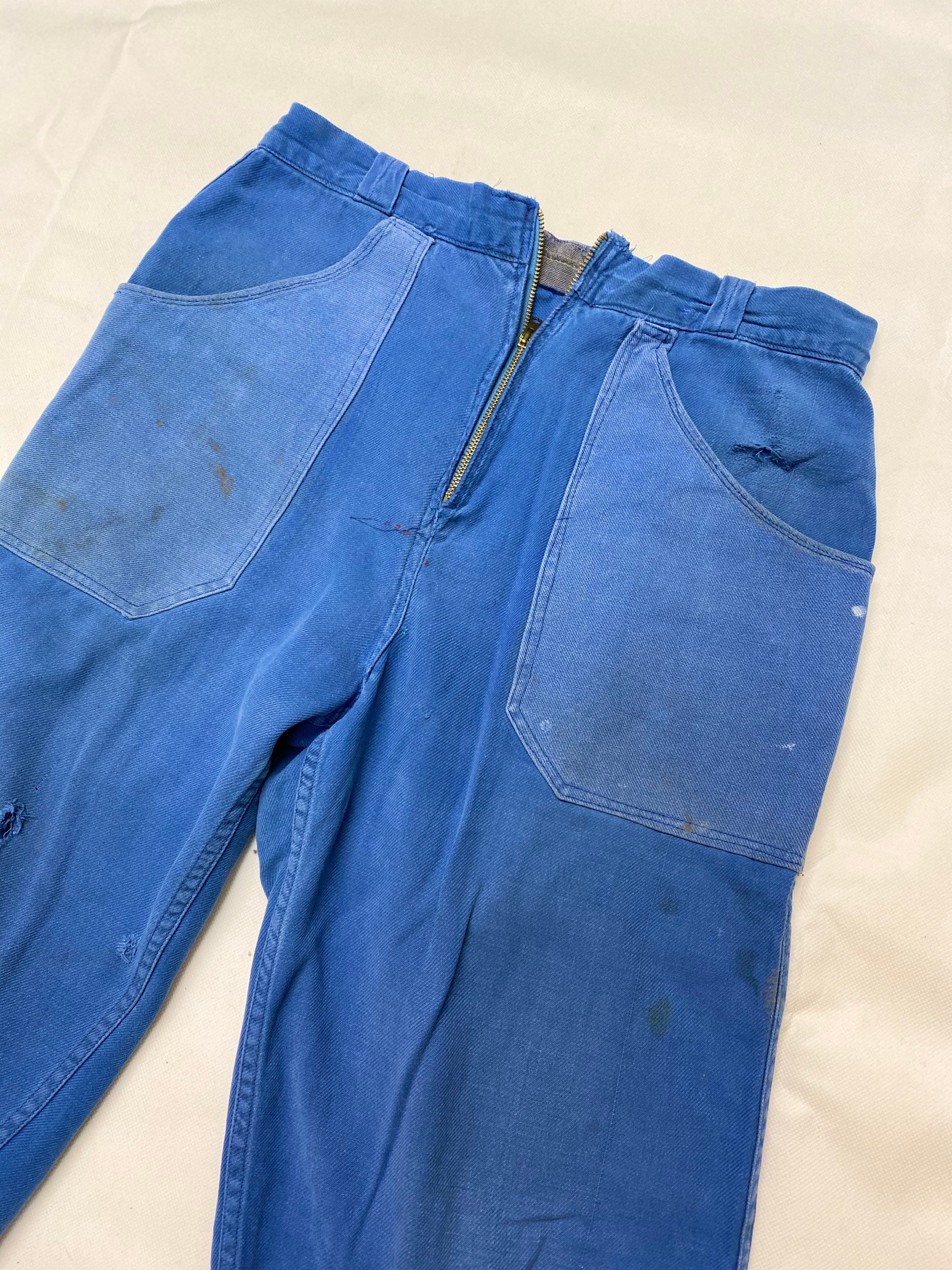 Image of Rare Vintage French Workwear Chore Trousers