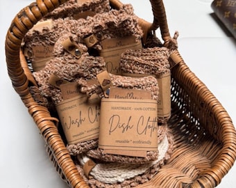 Schema per realizzare dischetti struccanti all'uncinetto / panni per il viso riutilizzabili in cotone 100% / regalo ecologico per la cura della pelle