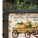 Fall Sign, Pumpkin Sign, Wood Frame Sign, Farmhouse Style, Country ...
