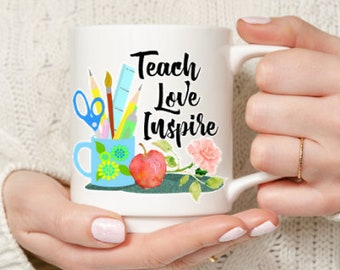 Teachers coffee mug, teachers gift, friends gift, Mug gift, Back to school