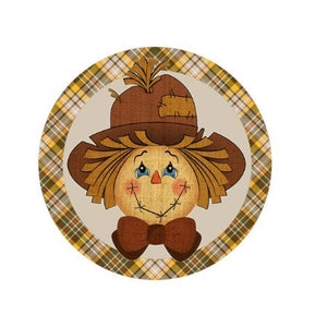 Scarecrow metal wreath sign, Wreath attachment, Wreath sign, metal sign, Fall decor,