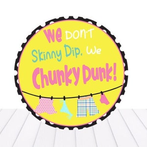 Wreath sign, Summertime sing, Skinny dip, Chunky dunk, summer décor, pool sign, pool side, Summer front door, Door hanger,
