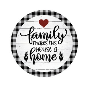 Farmhouse wreath sign,  wreath attachment, Wall hanging, Home sign, Wooden rail sign