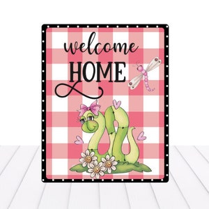 wreath sign, wreath attachment, wooden rail attachment, Welcome home farmhouse decor, Summertime Welcome sign