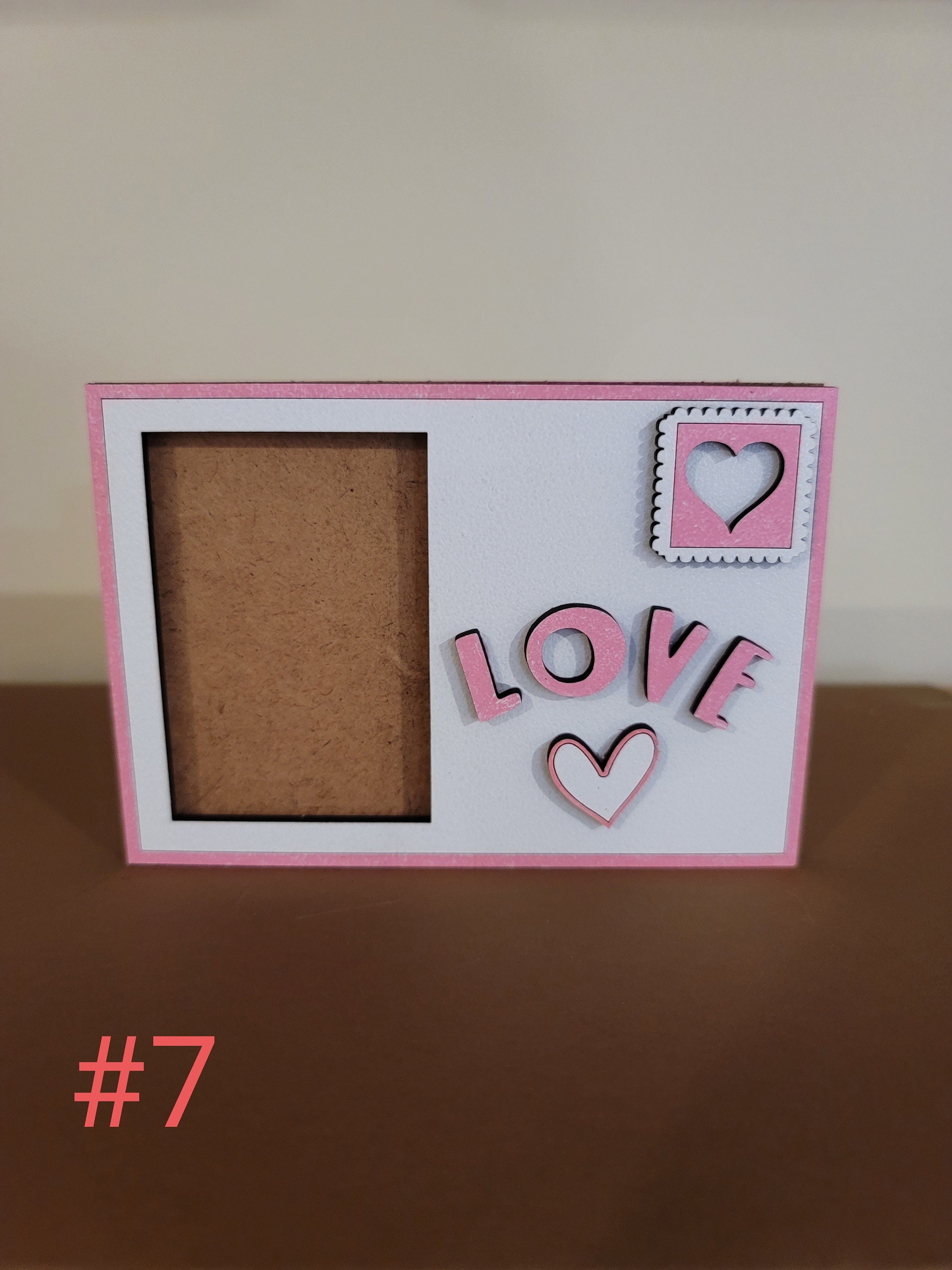 Cute Valentine's Day picture frames picture frame gift | Etsy
