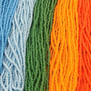 Size 8 Czech Seed Beads