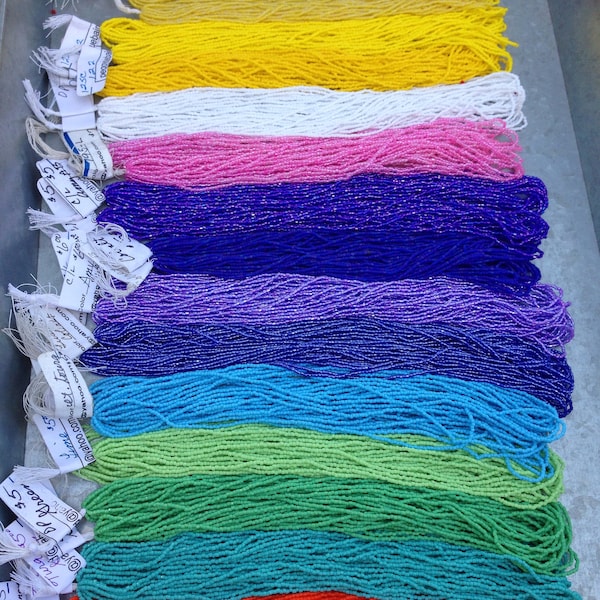 Size 12 Cut Czech Seed Beads