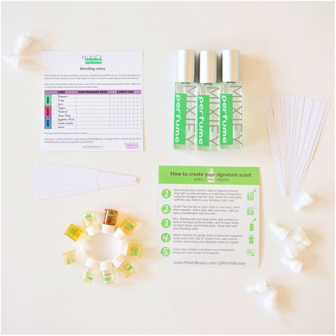 Make Your Own Perfume Kit Gift for Women Etsy