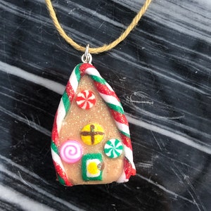 Gingerbread House Christmas Ornament