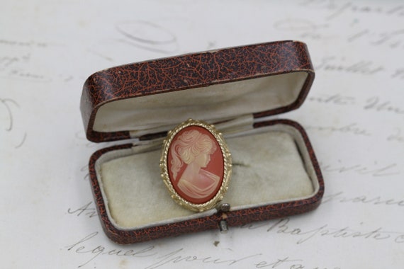 Sarah Coventry Cameo Brooch, Cameo Jewelry, Cameo… - image 1