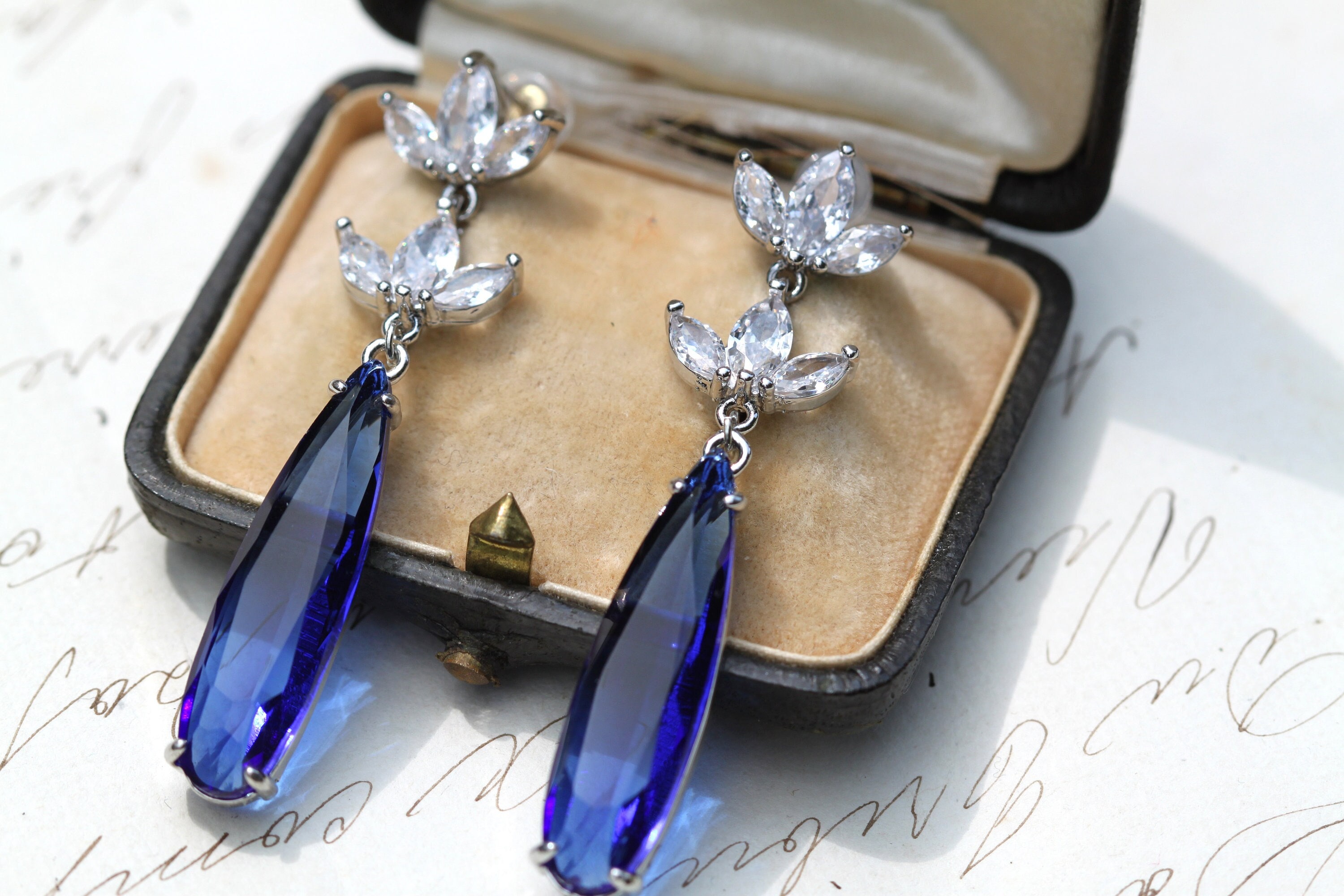Fake Sapphire Etsy UK