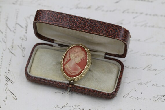 Sarah Coventry Cameo Brooch, Cameo Jewelry, Cameo… - image 5