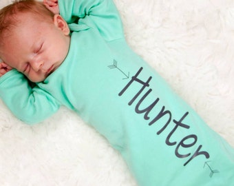 Baby shower gift Baby bodysuit newborn gown King of the Wild Things Hat sold Seperatly Baby boy coming home outfit newborn
